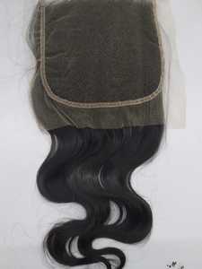 Extension de cheveux brésiliens avec fermeture en dentelle, 13x4 pouces, cheveux humains doux et sans perte, perruques et queues de cheval - Product Image 4