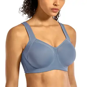 High Impact Women Sports Bra Underwire Workout Running bras Power back Support with Best Quality Material