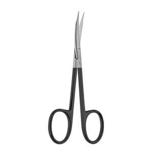 Tijeras de cirugía, tijeras de corte dentado de 4,5 pulgadas (11,5 cm) rectas o curvadas - Product Image 2