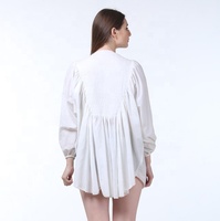 Robe Kaftan Traditionnelle Brodée à la Main, Longueur Genou, pour Femme – Style Féminin et Tendance pour l'Été, la Plage et les Vacances