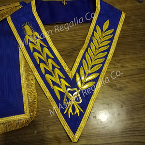 Delantal de Director de Ceremonias Craft Grand Rank con Tachuelas Metálicas - Product Image 6
