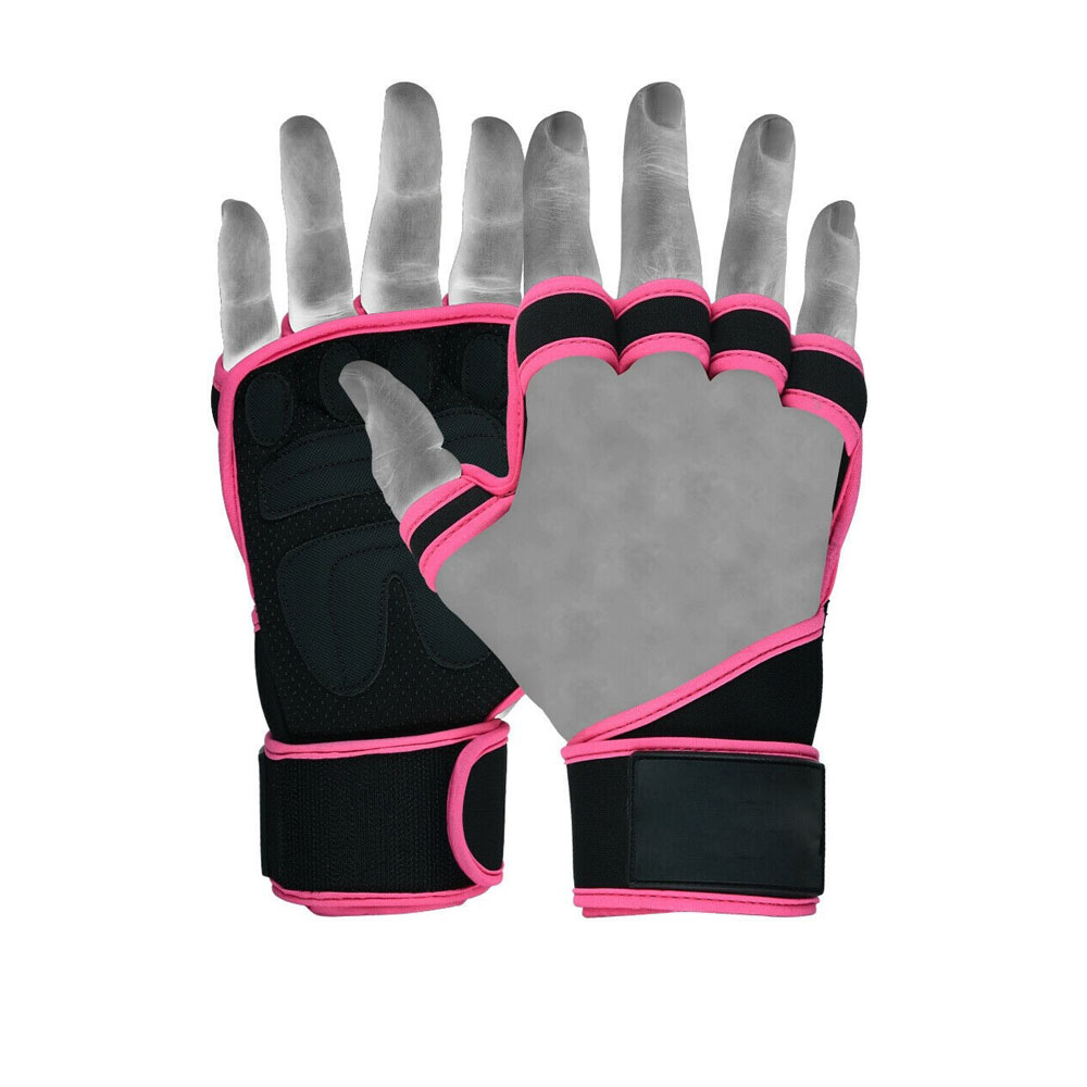Sport Cycling Fitness Gym Weightlifting Exercise Half Finger Gloves For Women