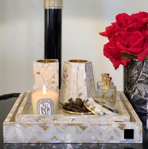 Islamic Religious Home Decor <b>Gift</b> Set Luxury Mother Pearl Inlaid Strawberry Bakhoor Holder <b>Eid</b> Ramadan Holiday Customizable Logo - Product Image 2