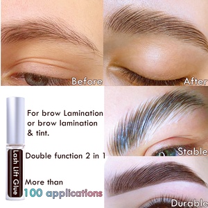 Colla Trasparente per Lash Lift, Adesivo per Laminazione Sopracciglia, Permanente per Ciglia, Fissaggio in 5 Secondi, Oltre 100 Applicazioni - Product Image 3