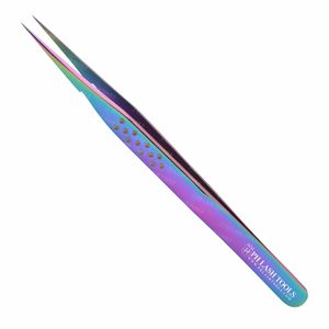 Pinzas para extensión de pestañas con diseño estampado, pinzas para extensión de pestañas con logotipo personalizado, venta al por mayor, marca privada, novedad - Product Image 2