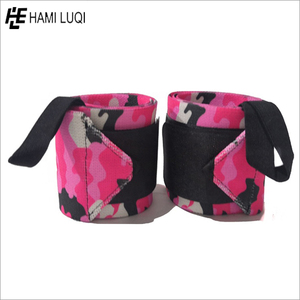 High Quality Custom Printed Polyester Gym Wrist <b>Wraps</b> Performance Weightlifting Support for Bodybuilding - Product Image 6