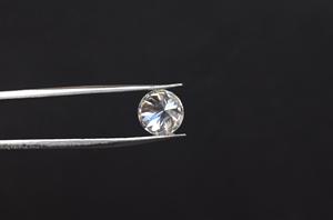 Diamante sintético de moissanita VVS1, piedra de corte redondo, Gema suelta, con certificado GRA, 6,0mm, 0,8 quilates, Color blanco D - Product Image 4