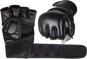 Mma-guantes de boxeo de medio dedo con impresión y diseño personalizado, guantes de artes marciales mixtas, con logotipo personalizado, bajo nivel de pedido - Product Image 2