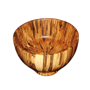 Ensemble de bols ronds en bois pour fruits et salades Royal Design en bois d'acacia idéal pour les repas et les repas en Inde - Product Image 2
