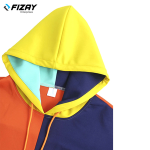 Sweat à capuche en coton surdimensionné de haute qualité pour hommes, vêtements de rue multicolores pour l'hiver, échantillon gratuit disponible - Product Image 4