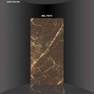 Baldosas de porcelana cerámica de alto brillo color oscuro 60x120cm - Product Image 6
