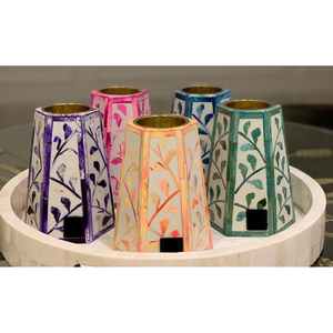 Juego de quemador de incienso Bakhoor con incrustaciones de madreperla hechas a mano, caja de incienso Mubarak Oud y quemador, diseño de moda medkhan - Product Image 5