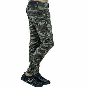 Dark Camouflage Custom Made <b>Cargo</b> Pants for <b>Men</b> with High Quality Material and Latest Fashion Design <b>Camo</b> <b>Trousers</b> on Wholesale - Product Image 4