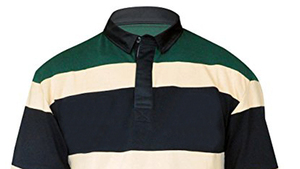 Camisetas de rugby personalizadas de manga larga, de algodón grueso, clásicas, tejidas, con rayas, para hombre, ropa deportiva. - Product Image 2