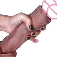 Realistic Dildos for Women, Sliding Foreskin Penis