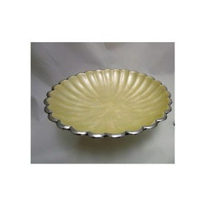 Plateau de service en aluminium doré pour décoration de maison, de restaurant et d'hôtel Plateaux métalliques décoratifs design - Product Image 4