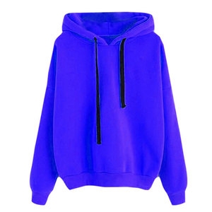 Sudaderas con capucha de algodón para hombre, de Color azul pulóver de gran tamaño, uso en invierno, 100% - Product Image 1