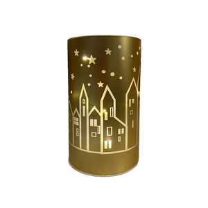 Candelabros y linternas votivas de metal artesanales para decoración del hogar navideña única al por mayor - Product Image 5