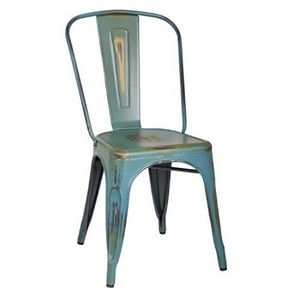 Chaise de salle à manger réglable en fer, design antique inspiré du violoncelle, style industriel vintage, écologique, durable, légère, pour la maison et l'hôtellerie - Product Image 1