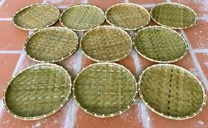 Cesta de bambú de diseño clásico meticuloso para múltiples funciones para decorar y secar algo en Vietnam 99GD - Product Image 4