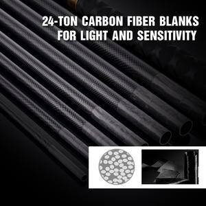 Goture 3.6-7.2m 超軽量 トラベル フィッシングロッド 携帯用 伸縮式 バス・クラッピーロッド カーボンファイバー 渓流釣竿 - Product Image 3