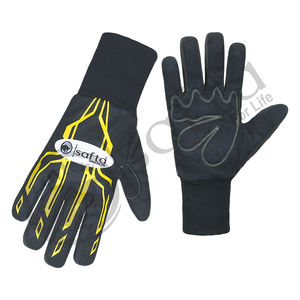 Guantes de Trabajo de Seguridad de Cuero para Mecánicos y Carpinteros, Guantes Industriales Forrados con Logotipo Personalizado para Trabajadores de Almacén - Product Image 4