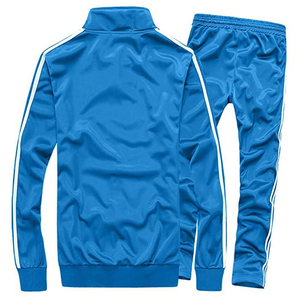 ชุดวอร์มแทรคสูทผู้ชายไซส์ใหญ่ ปี 2021 โลโก้สั่งทำ ผ้าโพลีเอสเตอร์ 100% ชุดออกกำลังกายฤดูหนาวสำหรับผู้หญิงและผู้ชาย - Product Image 2