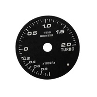Instrumen Kustom Perusahaan OEM Speedometer Pelat Wajah Panel Digital Dial Dashboard untuk Motor