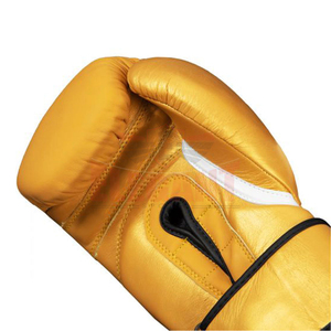 Guantes de Boxeo de Cuero Genuino, Diferentes Colores, Mismo Diseño, Hechos en Cuero Vacuno y de Búfalo, Logotipo Personalizado - Product Image 5