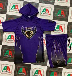 2026 Sublimación personalizada Último uniforme de fútbol americano Jersey Pantalones cortos Calcetines Precio barato Alta calidad OEM ODM - Product Image 3