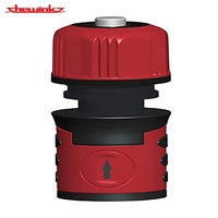 Conector Rápido de Plástico Grande de 18 mm, Serie BS, Estándar, para Todas las Estaciones, con Tope, para Manguera de Jardín de 3/4'', Conexiones de Agua Rápidas y Sencillas