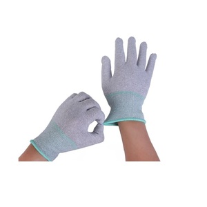 Guanti Antistatici ESD Leggeri con Rivestimento in Nylon Conduttivo, Carbonio e PU per Industria Elettronica - Product Image 4