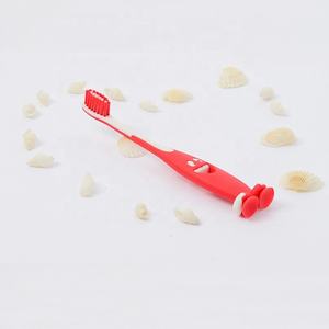 חמוד עיצוב ילד מברשת שיניים חיוך פנים ידית תינוק שיני צחצוח - Product Image 4