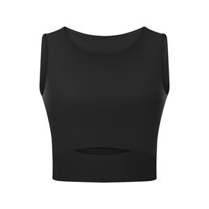 Débardeur Sportif Femme OEM Fortune Apparel – Nouvelle Collection Été Européenne et Américaine, Couleur Unie, Coupe Slim, Manches Courtes, Tricoté, Style Décontracté - Product Image 6