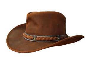 Chapeau de Cowboy Texas Cowboy, en cuir véritable, chapeau de style Cowboy, personnalisé - Product Image 1
