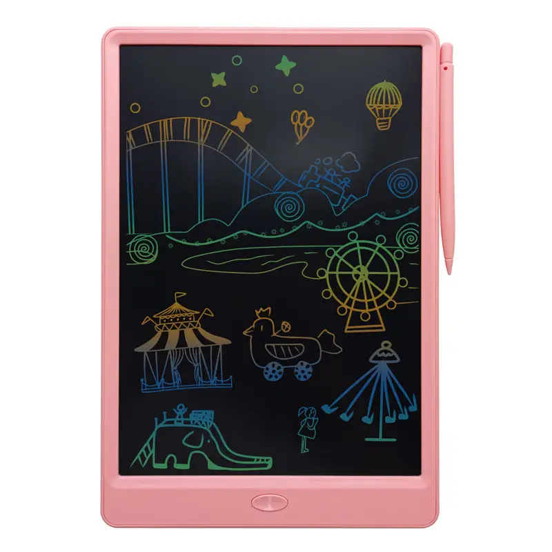 Factory Supply OEM/ODM 12" Multi Color Film Electronic Writing Board LCD Writing Tablet for Kids