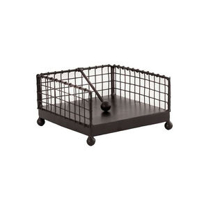 Servilletero plano decorativo de hierro con acabado en bronce Fabricante y proveedor de productos artesanales - Product Image 1