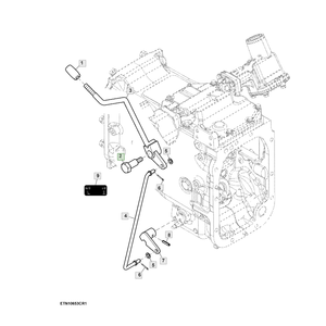 Tornillo de repuesto para tractor JD Premium R264342 que garantiza la operación eficiente del tractor y la longevidad de la pieza de maquinaria agrícola - Product Image 4