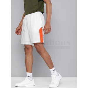 กางเกงขาสั้นผู้ชายลำลองเอวกลางผูกเชือก หลายสี ลายพิมพ์ดิจิทัล กันยับ - Product Image 5