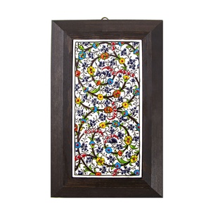 ตุรกีมือทาสีเซรามิคกรอบ10X20ซม.ตกแต่งกระเบื้องจากตุรกี - Product Image 1
