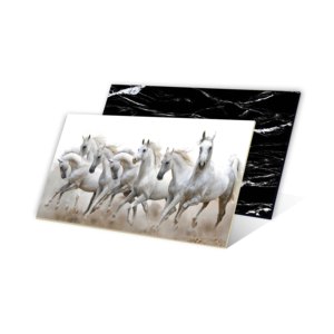 Super Scan Original Diseño de mármol Póster de pared Acabado de alto brillo Cerámica Gres Azulejos de porcelana 600x1200mm Para sala de seminarios. - Product Image 2