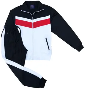 wholesale track suit <b>clothing</b> manufacturers overseas plain custom <b>men</b> sweatsuit set - Product Image 1