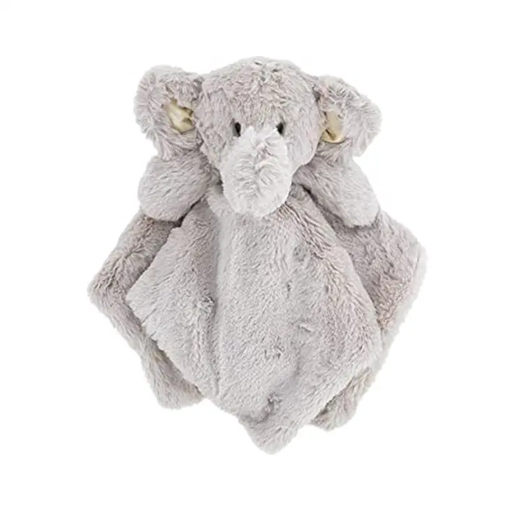Personifizierte Elefant Bär Lovey Plüsch Sicherheit Decke