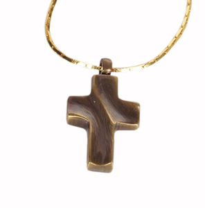 Collier pendentif en laiton plaqué de haute qualité, bijoux de crémation, bijoux de mode - Product Image 3