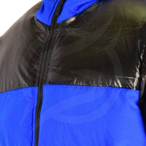 Veste matelassée sur le devant pour homme, blouson décontracté de haute qualité, avec capuche et coquille polie, personnalisé - Product Image 5