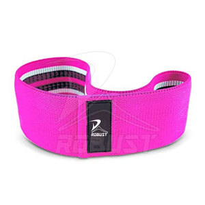 Haute qualité néoprène hanche cercle Fitness bandes de résistance imprimé ensemble Latex boucle bandes d'entraînement en caoutchouc coton pour l'exercice - Product Image 3