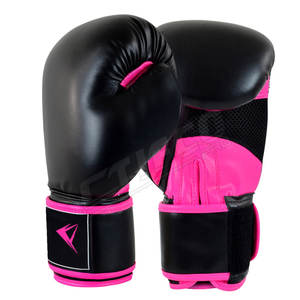 Guantes de boxeo de cuero con Logo personalizado, hechos en el mejor Material - Product Image 1