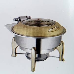 Luxury Hotel Ware <b>Food</b> <b>Warmer</b> Chafing Pot New Condition Stainless Steel Chaffer Dish - Product Image 2