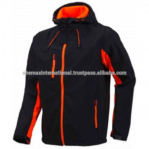 Shemax Sportswear Motocross Vestes Softshell Racing Orange Respirant Imperméable Coupe-Vent - Product Image 4