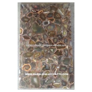 Dalles d'agate naturelle décoratives pour la maison - Product Image 1